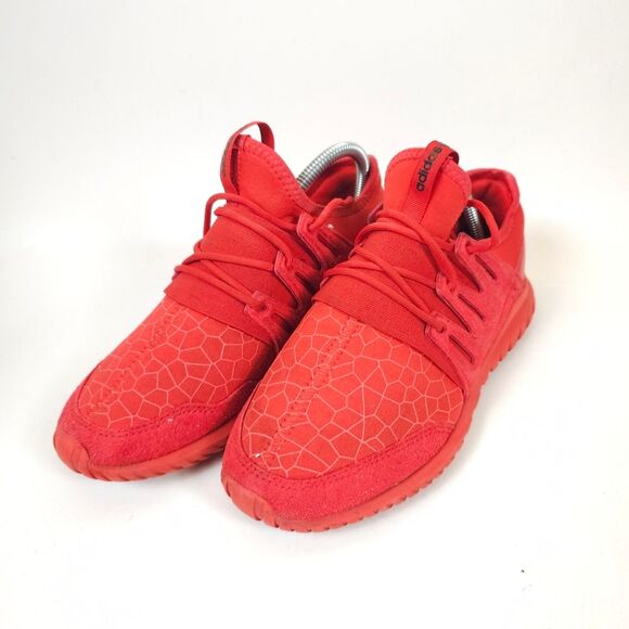 Adidas Originals Tubular Nova Triple Red Men’s Sneakers Size 5.5 - Picture 9 of 9